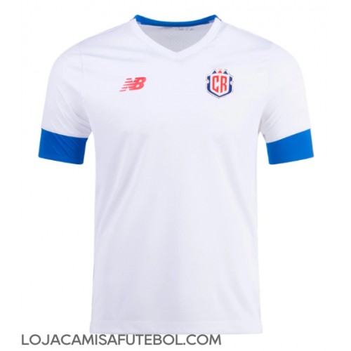 Camisa de Futebol Costa Rica Equipamento Secundário Mundo 2022 Manga Curta